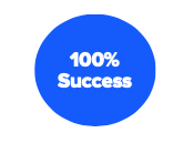 100% Success 100% Success